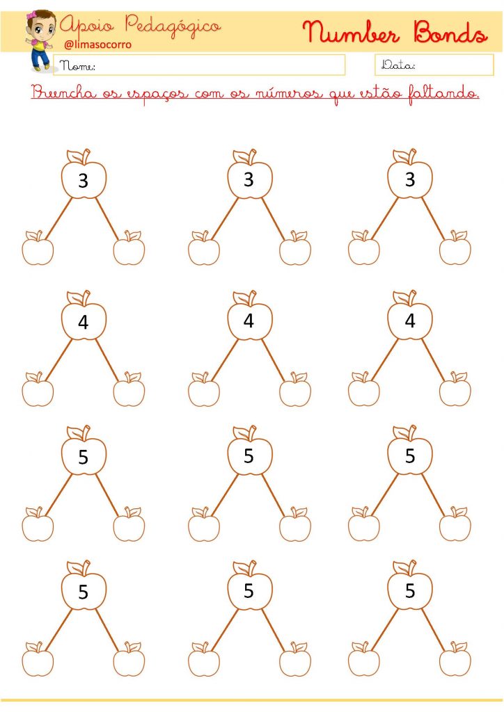 Atividades de Matemática 1º Ano