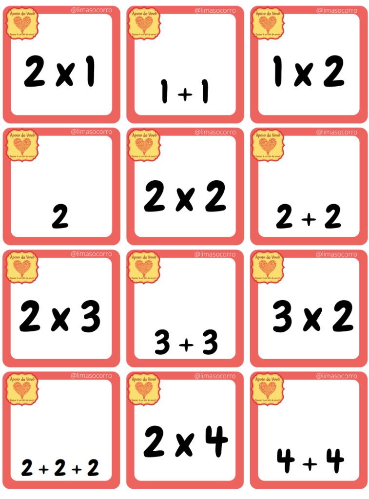 Jogos de Multiplicação