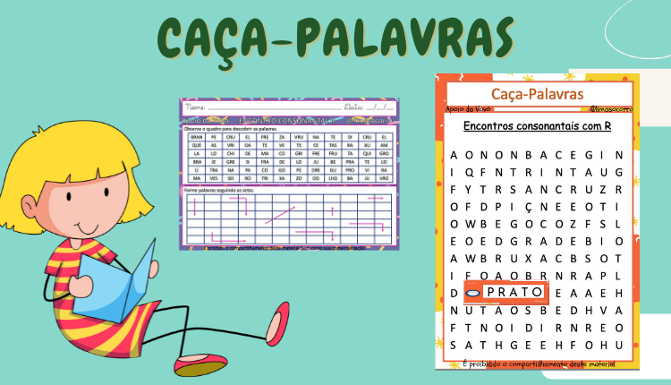 Caça-Palavras na escola