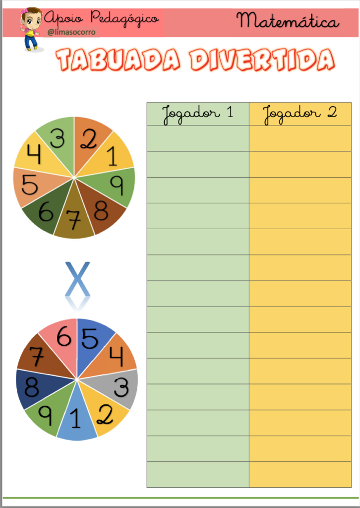 Jogos de multiplicação