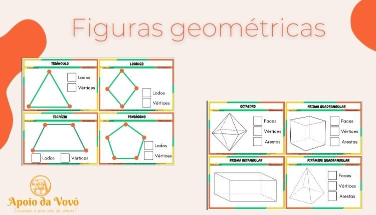 Atividade - Jogo Pedagógico Das Formas Geométricas Grátis