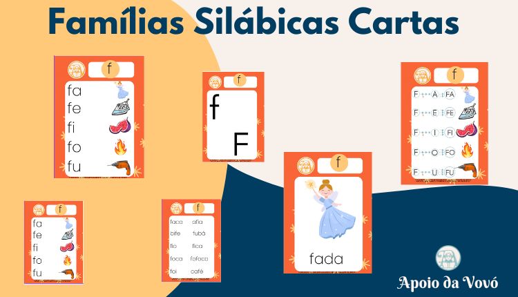 Famílias silábicas Cartas