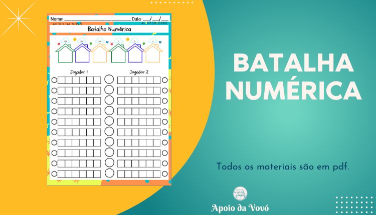Batalha Numérica - Atividades Numerais