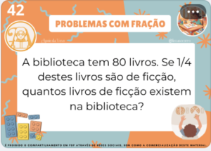 Problemas com Fração