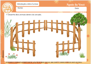 Preparando para a Cursiva