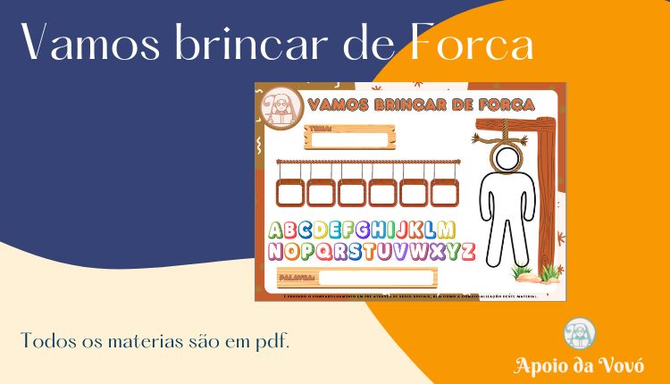 Vamos Brincar de Forca